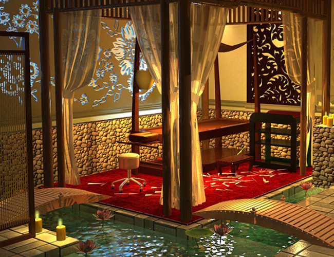 海口spa会所环境展示（七）专注于精英人士休闲休闲按摩文化